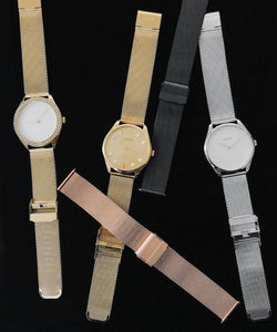 Lune 48 Watch - Rose Gold Rim